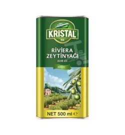 روغن زیتون فلزی کریستال Kristal نیم لیتری