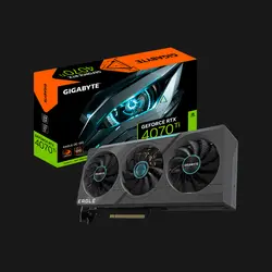 کارت گرافیک گیگابایت مدل GIGABYTE GeForce RTX­­ 4070 Ti Eagle OC 12G