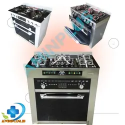 اجاق گاز طرح فرتکنوا 5شعله مدل تیتان ولوم بالا
