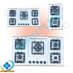 اجاق گاز صفحه ای استیل مدلM6پارس