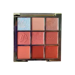 پالت سایه چشم مات و براق 9 رنگ اویوا Oivaa