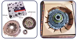 کیت کلاچ پراید شرکتی کد 5 سایپا یدک (دیسک و صفحه 6 فنره) - یدک ناین