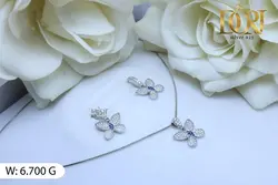 نیم ست تمام نقره  ۶/۷۰۰ گرم