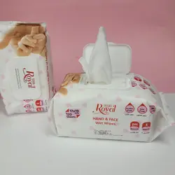 دستمال مرطوب بالشتکی ۱۲۰برگ