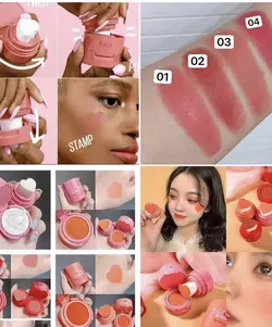 رژگونه استامپی قلبی (رژگونه کوشنی)