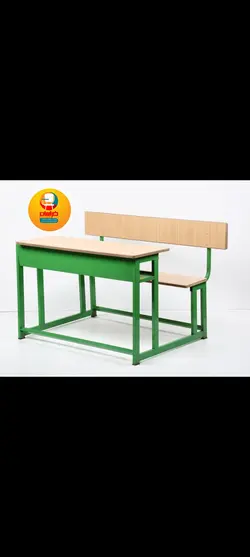 نیمکت سه نفره پشتی دار متصل