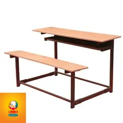 نیمکت سه نفره مدارس