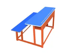نیمکت مدارس تحصیلی دونفره ابی