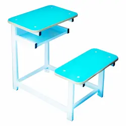 نیمکت مدارس تک‌نفره بدون‌ پشتی