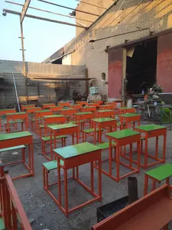 نیمکت مدارس ( بدون پشتی )