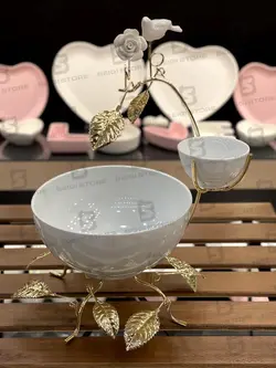 سالاد خوری گرد گل و پرنده کد 6005 – فروشگاه بیگی استور