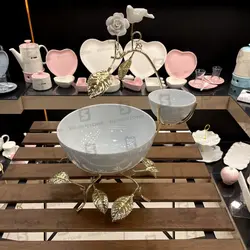 سالاد خوری گرد گل و پرنده کد 6005 – فروشگاه بیگی استور