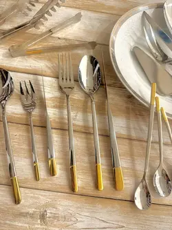 سرویس قاشق چنگال فیلیکس ۱۵۷ پارچه ۳۰ نفره 633G – فروشگاه بیگی استور