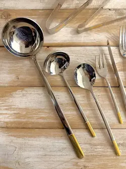 سرویس قاشق چنگال فیلیکس ۱۵۷ پارچه ۳۰ نفره 633G – فروشگاه بیگی استور