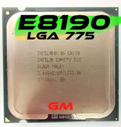 CPU E8190کارکردهIntel® Core™2 Duo Processor E8190