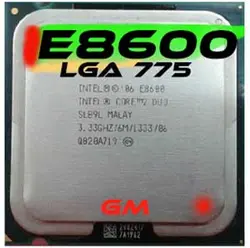 cpu E8600Intel® Core™2 Duo Prozessor E8600