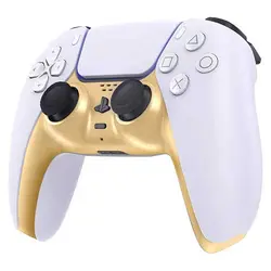 قاب جلویی دسته بازی PS5-طلایینوقاب رنگی دسته ps5