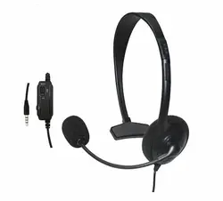 هدست سیمی تک گوش مخصوص ps4PS4 controller wired headset