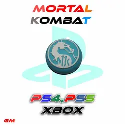 روکش آنالوگ دسته بازی طرح Mortal Kombatنو  Mortal Kombat background  Design PS4/XBOX Controller Analog Cover