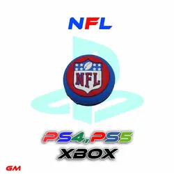 روکش آنالوگ دسته بازی طرح NFLنو  NFL background  Design PS4/XBOX Controller Analog Cover