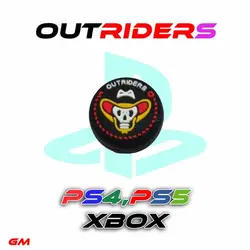 روکش آنالوگ دسته بازی طرح OUTRIDERSنو  OUTRIDERS background  Design PS4/XBOX Controller Analog Cover