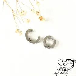 گوشواره حلقه فیک استیل