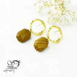 گوشواره ترک دست ساز کد 6455
