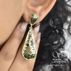 گوشواره ترک دست ساز زنانه کد 6055