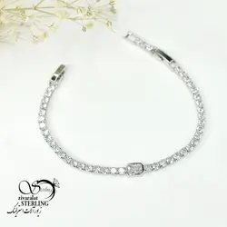 دستبند زنانه طرح جواهر