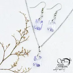 نیمست نگین مربع طرح جواهر کد 12719