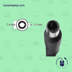 شارژر DELL 90W 19.5V 4.62A اورجینال فیش 7.4x5.0 میلی متر مدل اسلیم