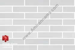 آجر نما طرح چرم سفید برفی کد A9 نمای ساختمان | امیران نما