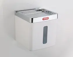 جادستمال ونیز سفید طلایی