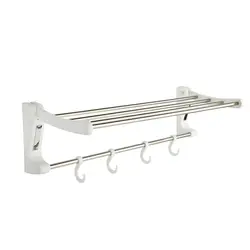 رخت آویز حمام تاشو طلایی