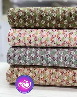 لینن ژاکارد طرح برگ ریزان