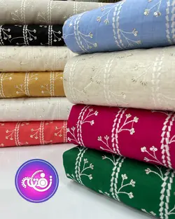 لینن سوزن دوزی و پولک دوزی