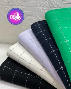 لینن کوک دوزی چهارخونه