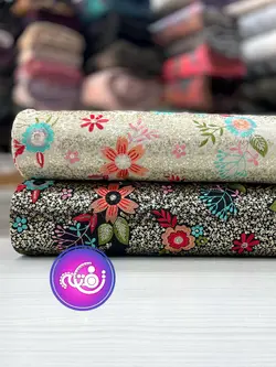 لینن سوزن دوزی و پولک دوزی