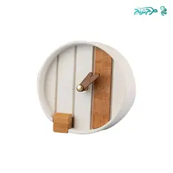 ساعت رومیزی بتنی دلسا BT13 | هدایای تبلیغاتی طرح ترنج