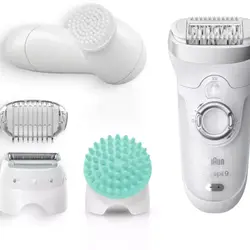 اپیلاتور Braun Silk-épil 9 9-865 آلمان : 3 تکه،با فناوری انبر ریزگیر