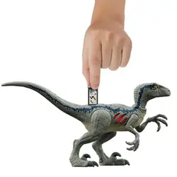 اسباب بازی دایناسور و عروسک ها متل آمریکا Mattel Actionfigur JOwen & Velociraptor