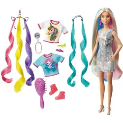 باربی Dress Up Doll Barbie Fantasy Hair Doll متل آمریکا