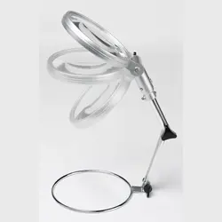 ذره بین خیاطی 2x/4x با نور LED برسر آلمان