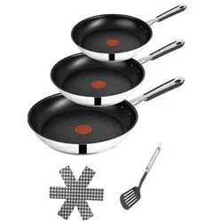 ست ماهیتابه تفال فرانسه جیمی الیور E76 و 20 و 24 و 28 سانتی متری