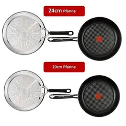 ست ماهیتابه تفال فرانسه جیمی اولیور 24 سانتی متری E76 20