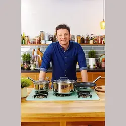 ست ماهیتابه تفال فرانسه جیمی اولیور 24 سانتی متری E76 20