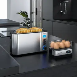 سرویس توستر و تخم مرغ پز نقره ای آرندو آلمان