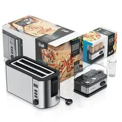 سرویس توستر و تخم مرغ پز نقره ای آرندو آلمان