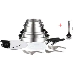 سرویس ماهیتابه 16 عددی تفال فرانسه Ingenio Preference L94096