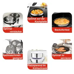 سرویس ماهیتابه 16 عددی تفال فرانسه Ingenio Preference L94096